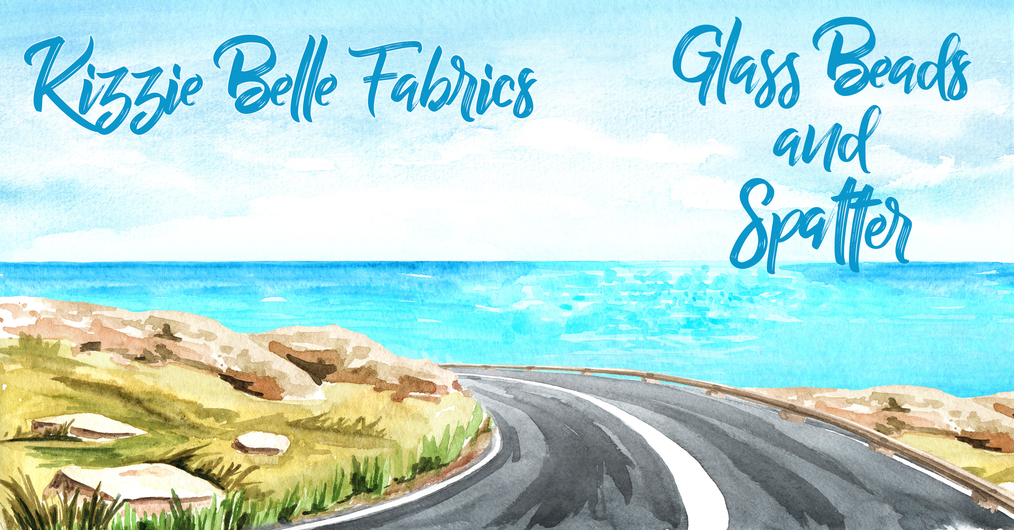 Glass Beads and Spatter Fabrics