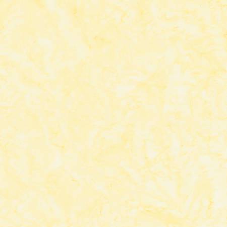 Plumeria Lemon Watercolor Batik