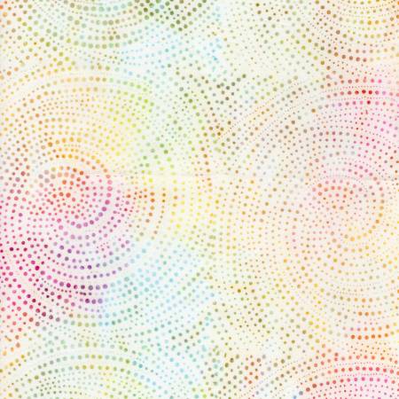 Lily Spotty Spirals Batik