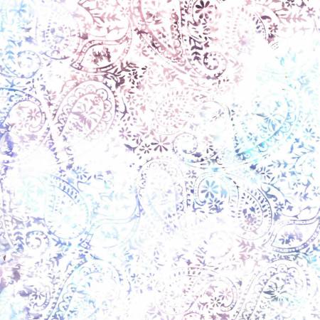 Tea Rose Paisley Bali Batik