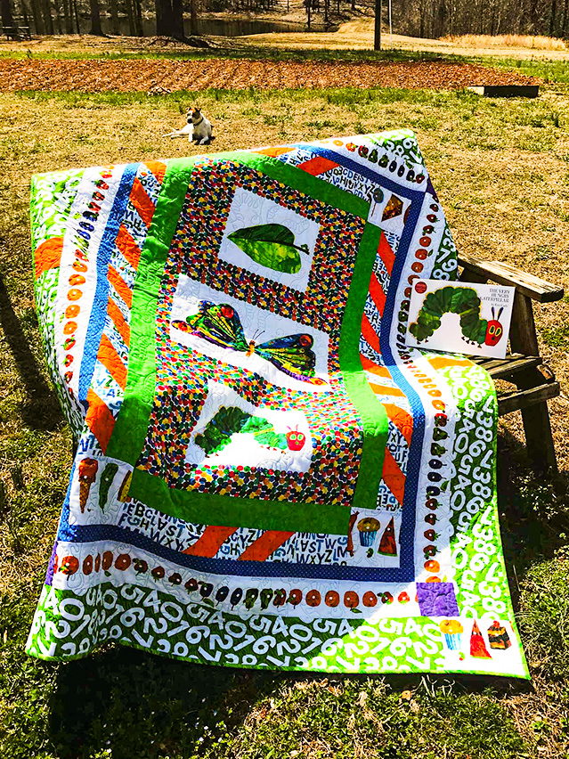 Very Hungry Caterpillar Quilt