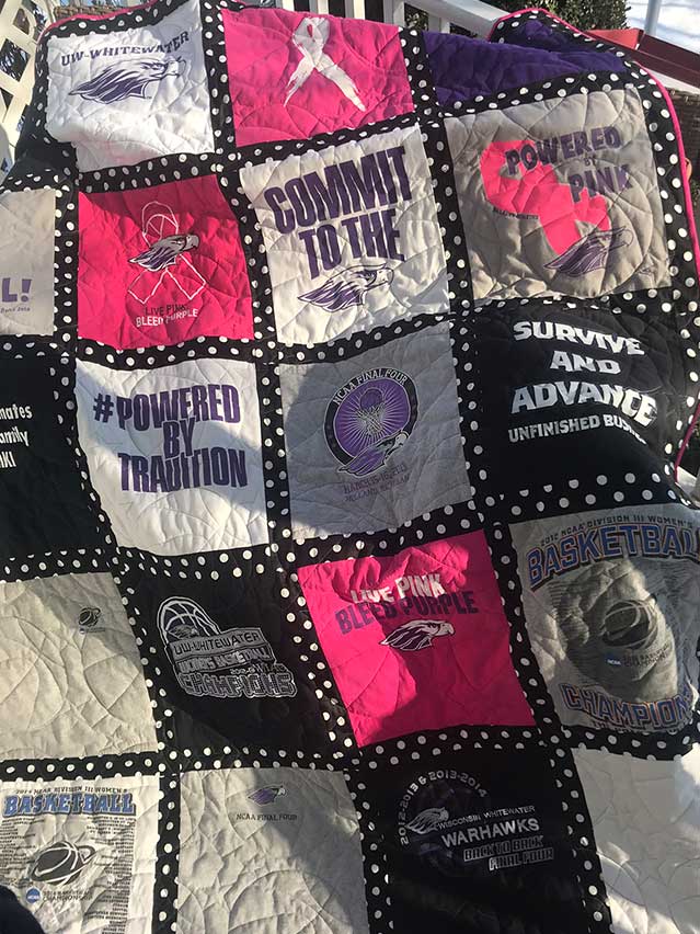 Mandrell Basketball Quilt