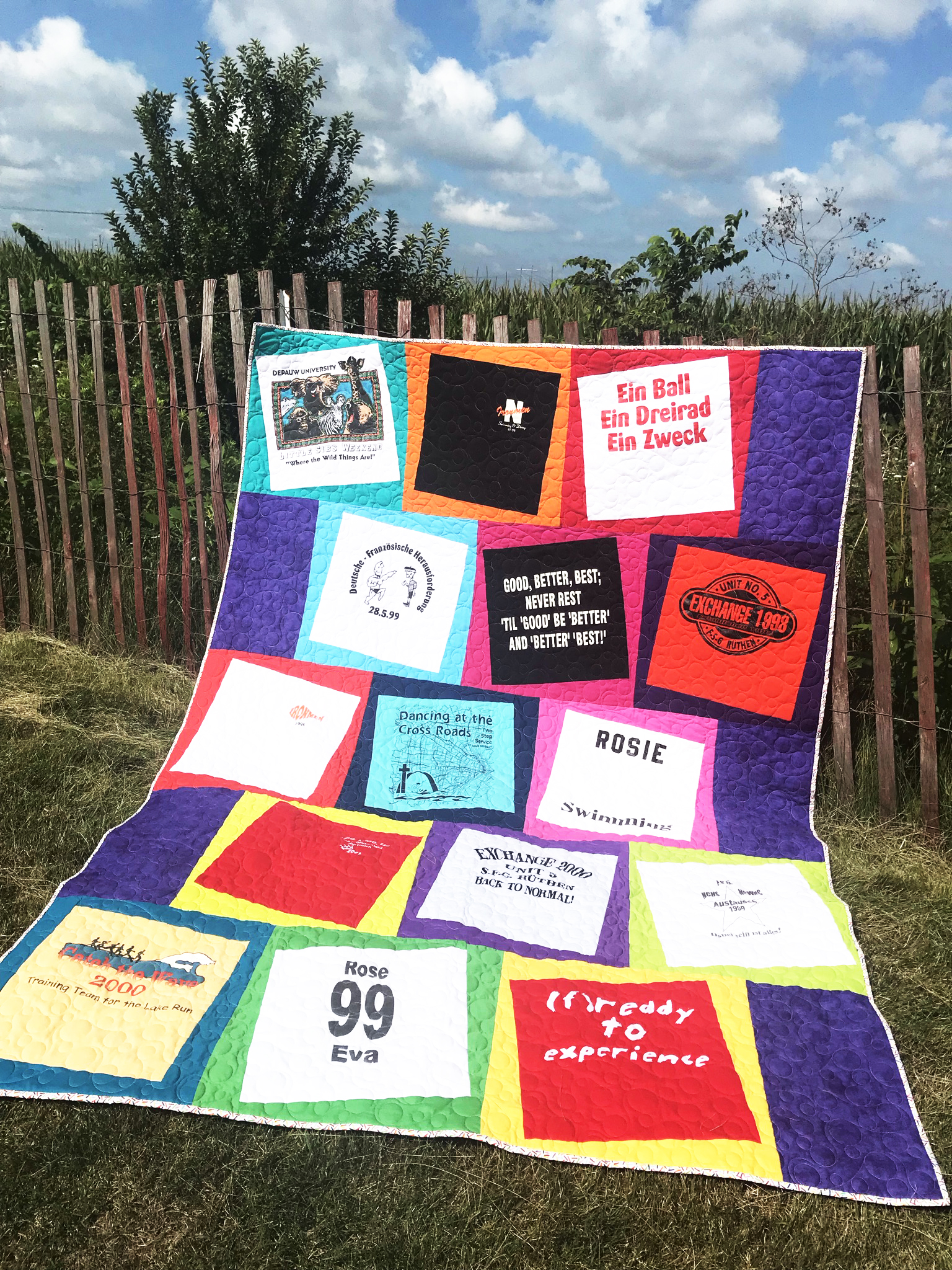 Rosie's Wonky Block Quilt