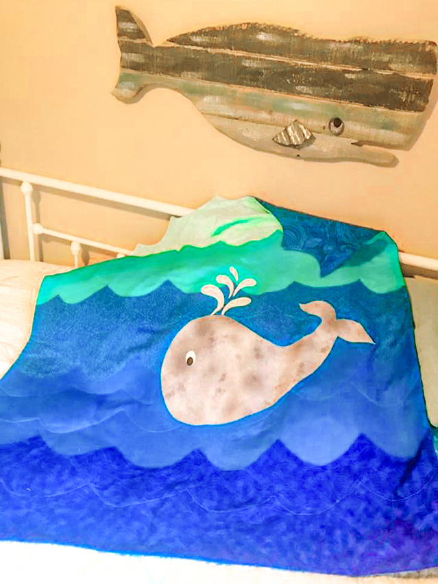 Ace's Whale Quilt