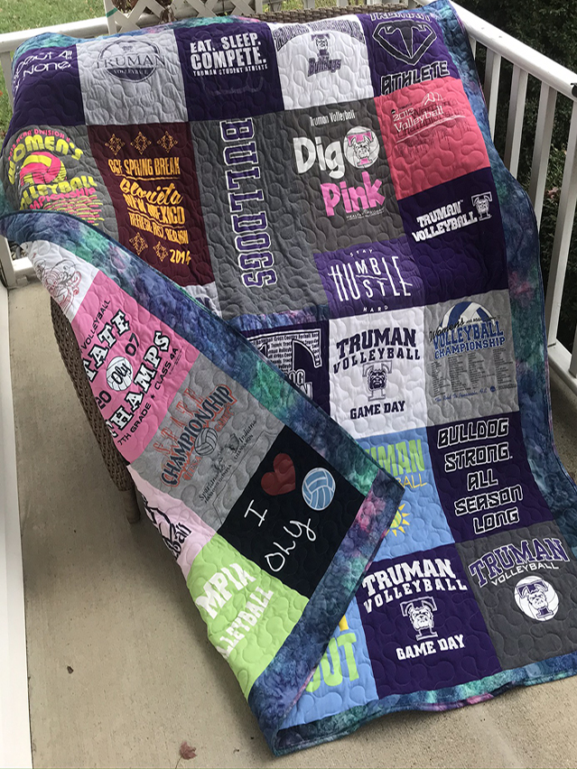 Double Sided Tee Shirt Quilt